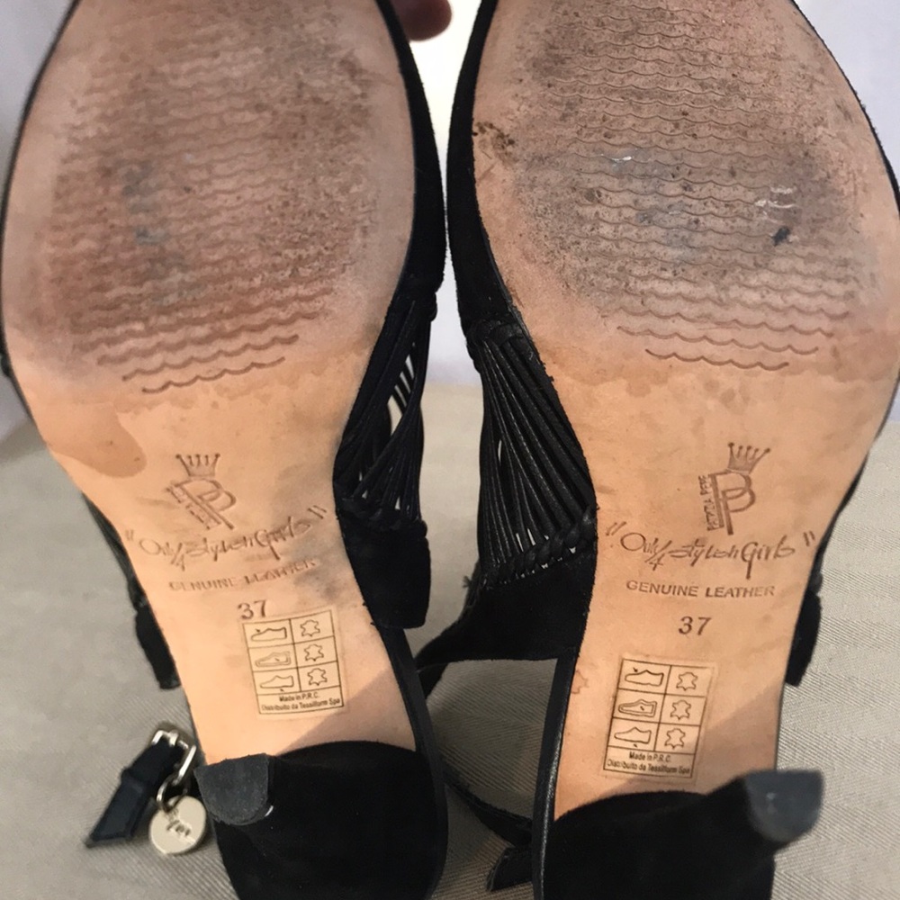 Only 4 Stylish Girls by Patrizia Pepe Suede Heels - Picture 8 of 8